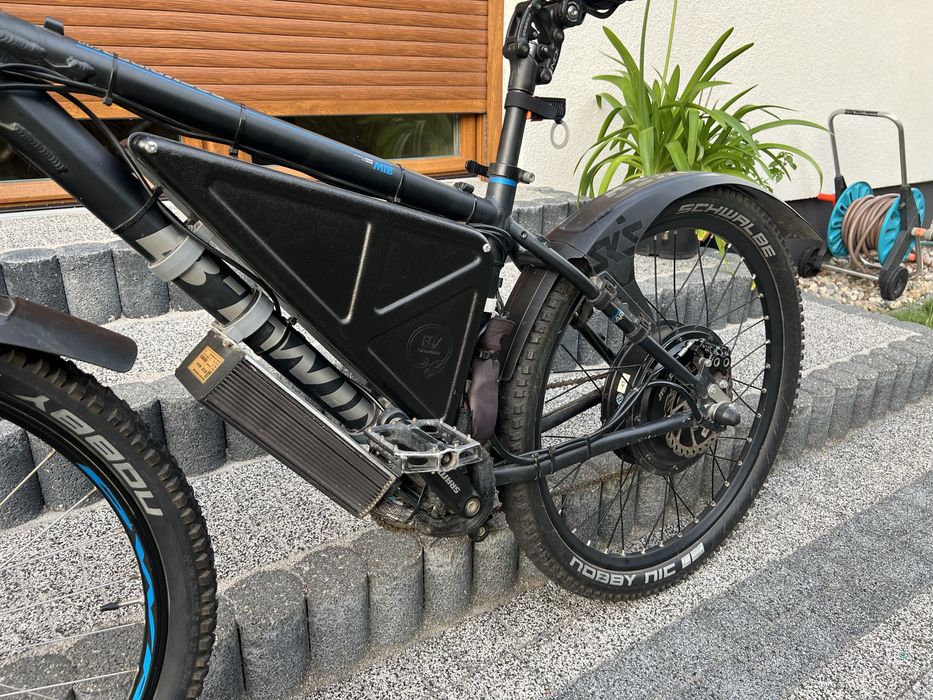 Mocny rower elektryczny ebike 7kw