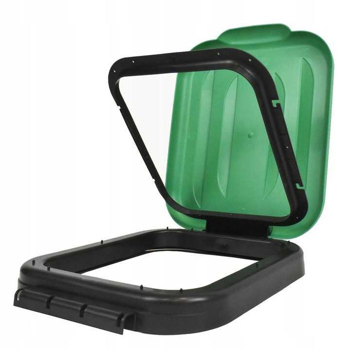 STOJAK METALOWY do Segregacji Śmieci Pojemnik KOSZ NA ODPADY na 3 WORK