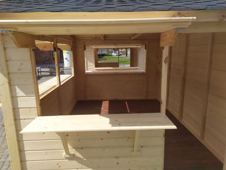 domek handlowy kiosk stragan