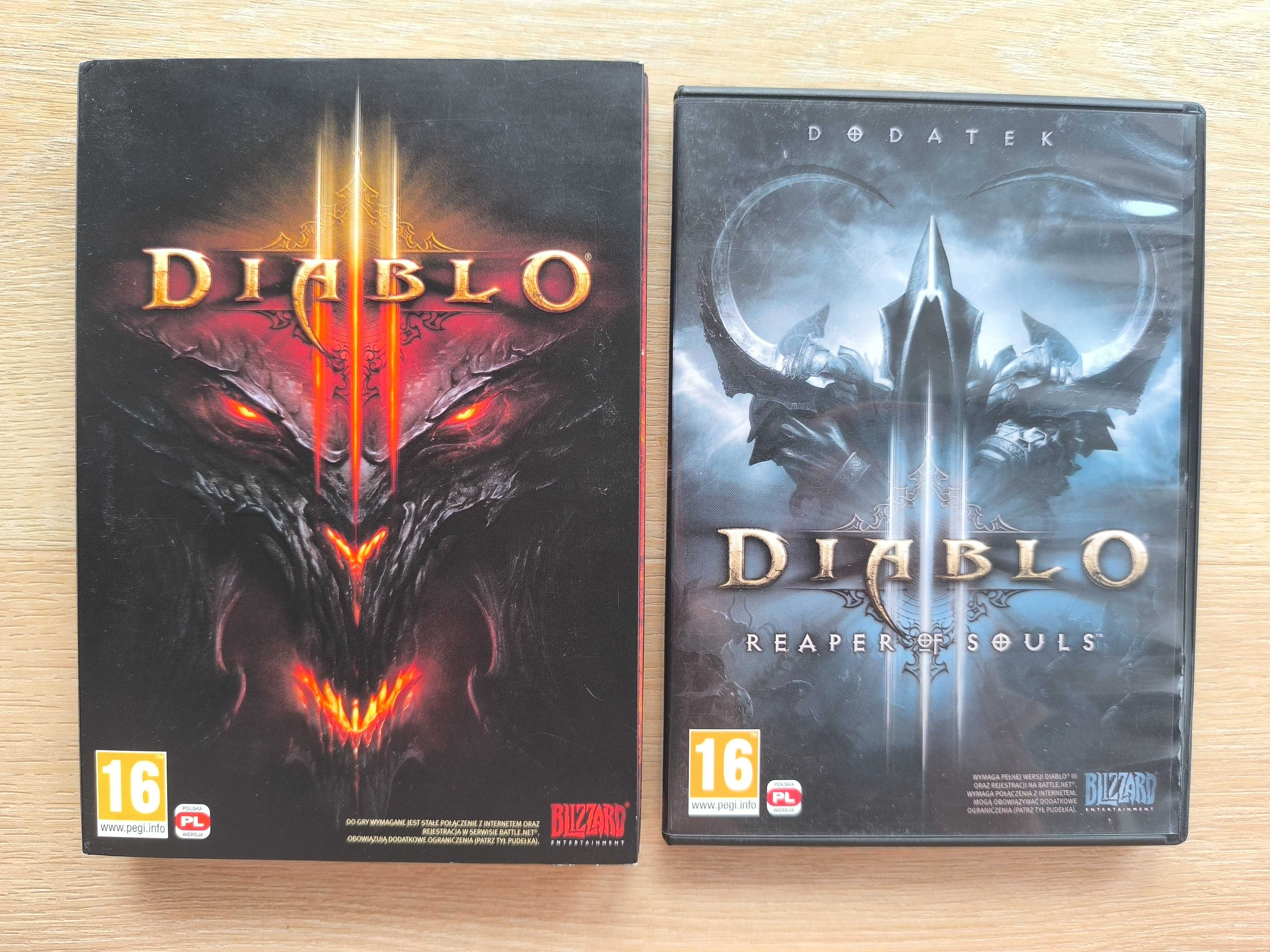 Diablo III + Reaper of Souls [PC] (PL) Polskie Wydania Premierowe -BOX