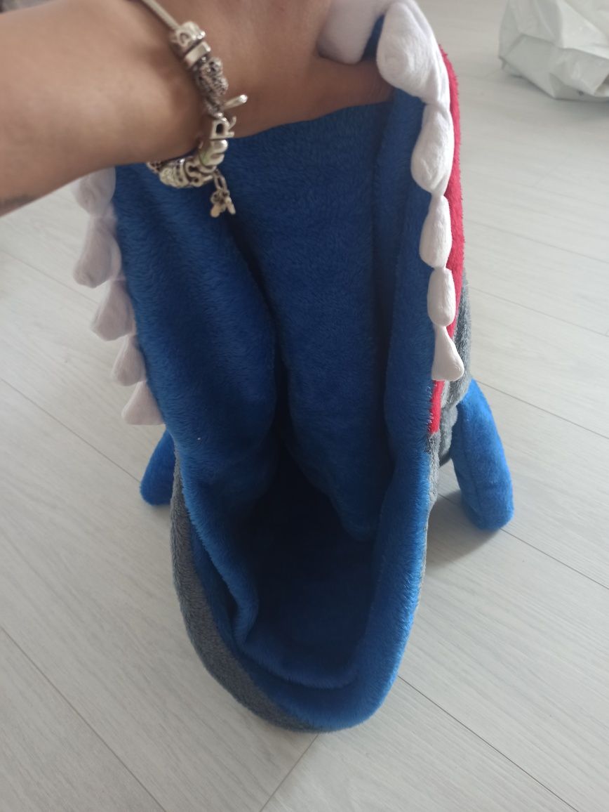 Otulacz śpiwór rekin dla dzieci