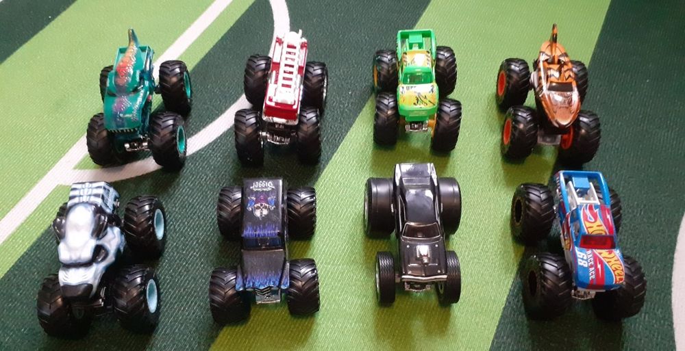 Hot wheels.  Monter Trucks