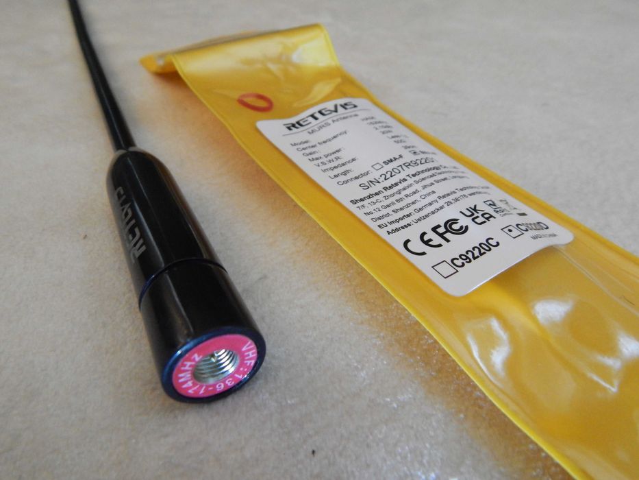 Антенны Retevis:  RHD-771 , RHD-701 , HA03 , HA06 , 805S