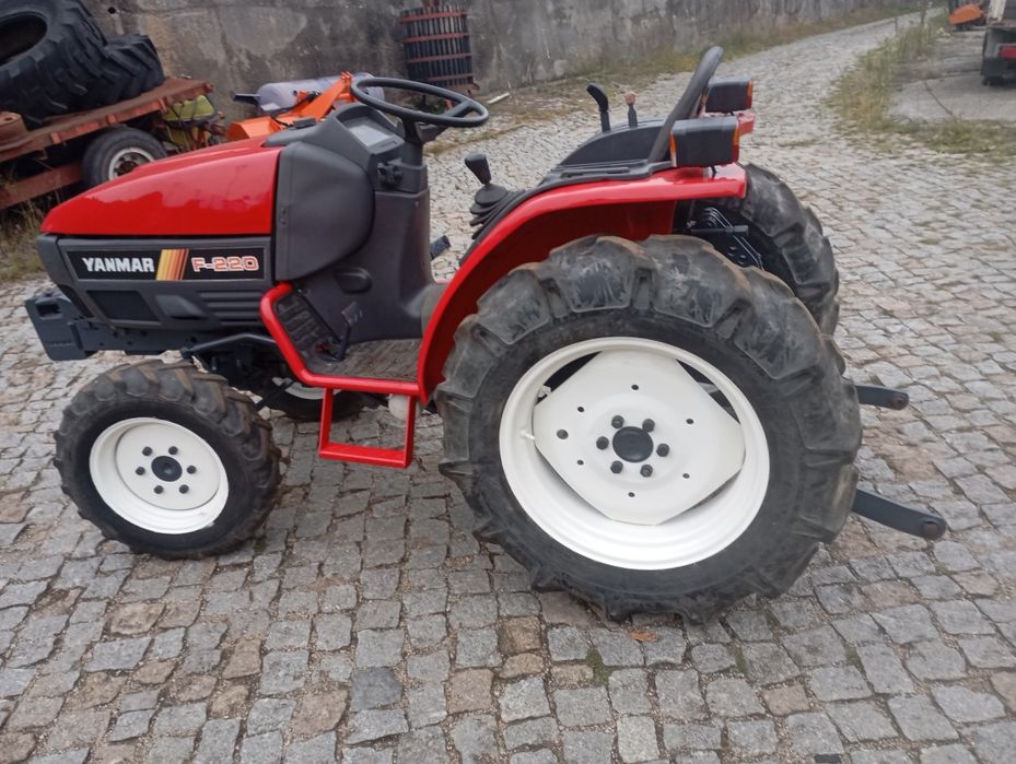Trator yanmar f 22 com matrícula 4x4