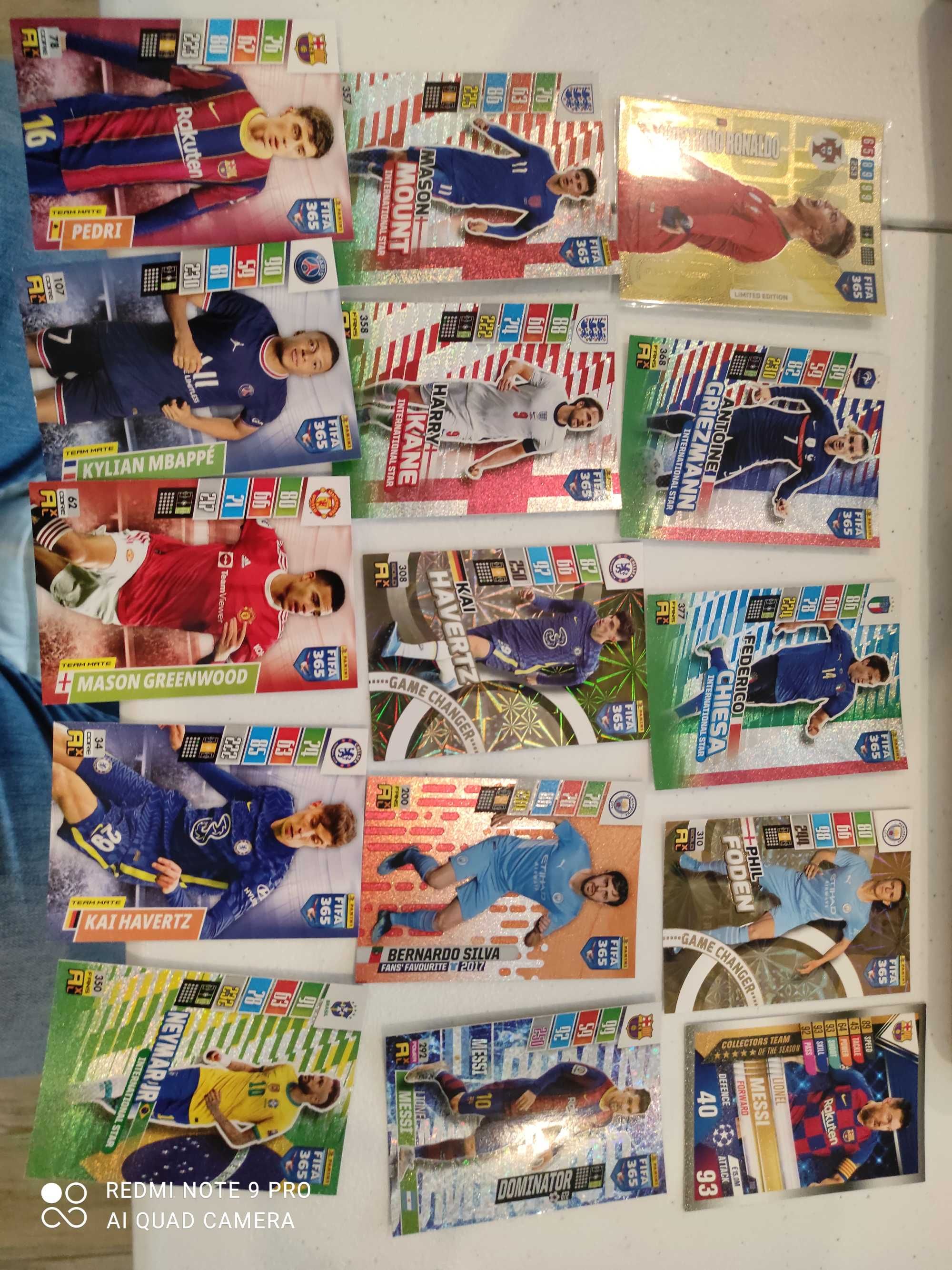 Cards e cromos de craques da bola 2