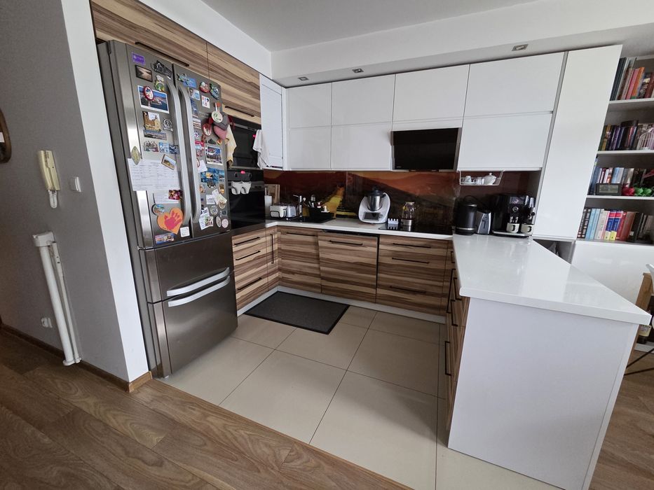 Kuchnia pod zabudowę + sprzęty + szyba