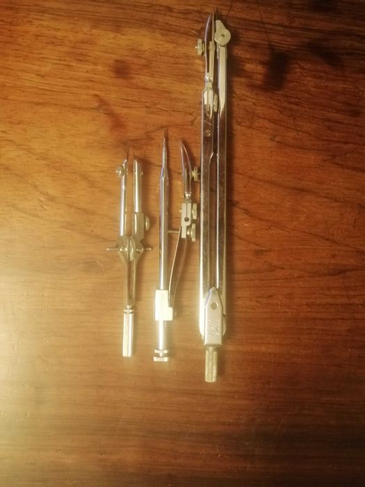 Compassos vintage Kern Hartchrom - modelo grande