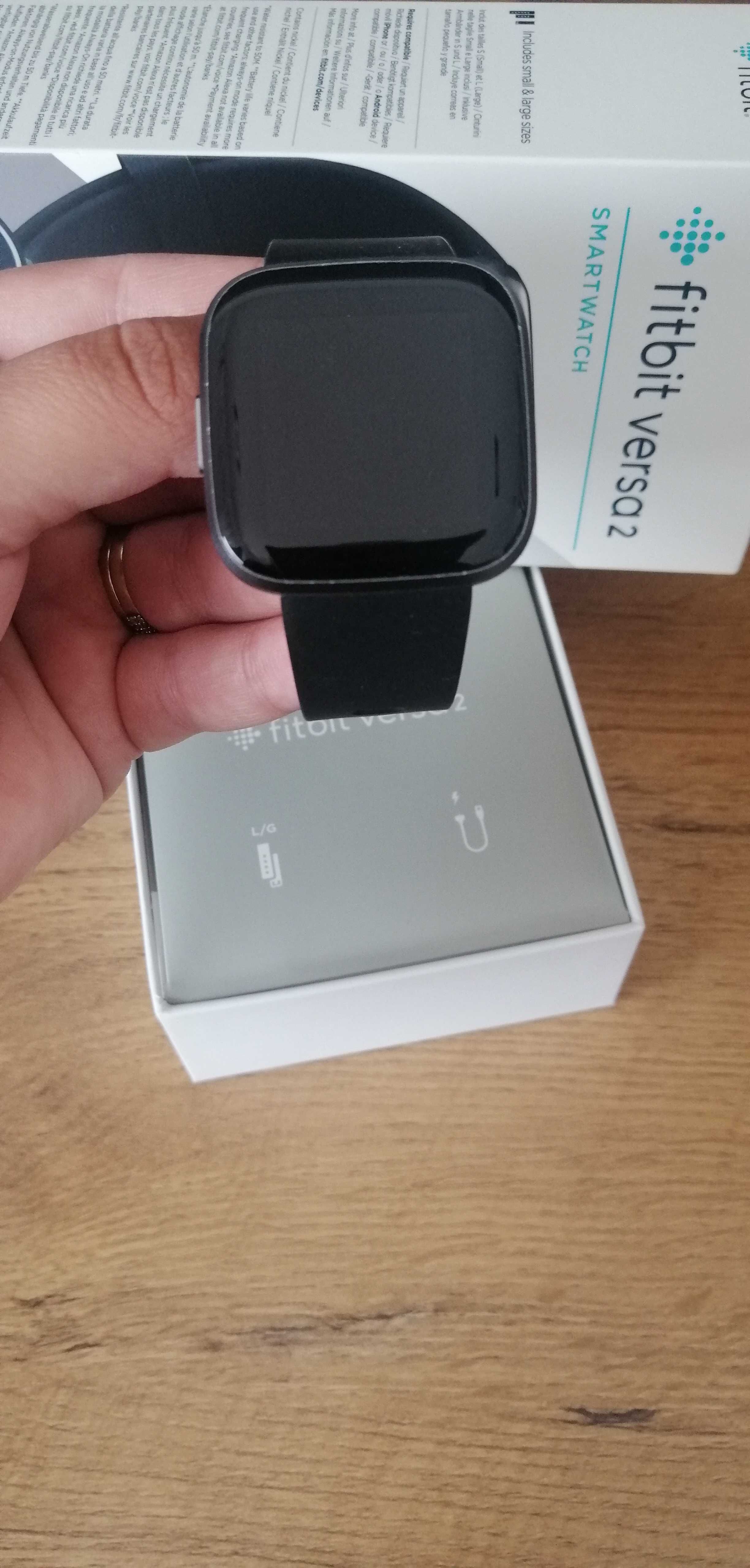 Smartwatch FITBIT VERSA 2, Black/Carbon