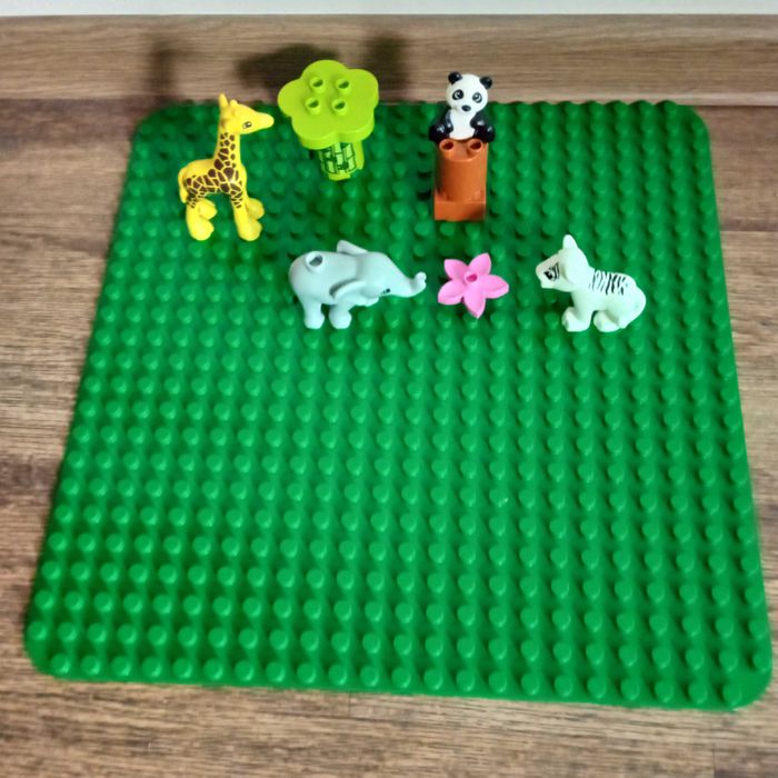 Конструктор LEGO DUPLO 2304 Велика зелена будiвельна пластина 38х38