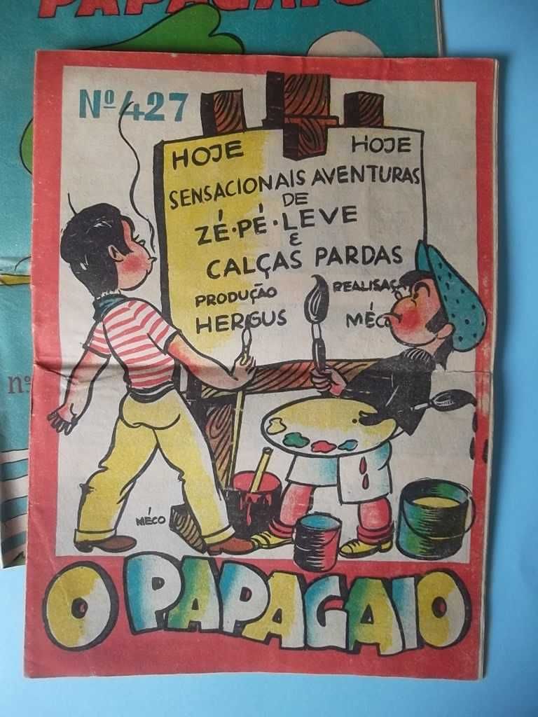 Revistas "O PAPAGAIO" Nº 427 a 431 , preço por unidade.