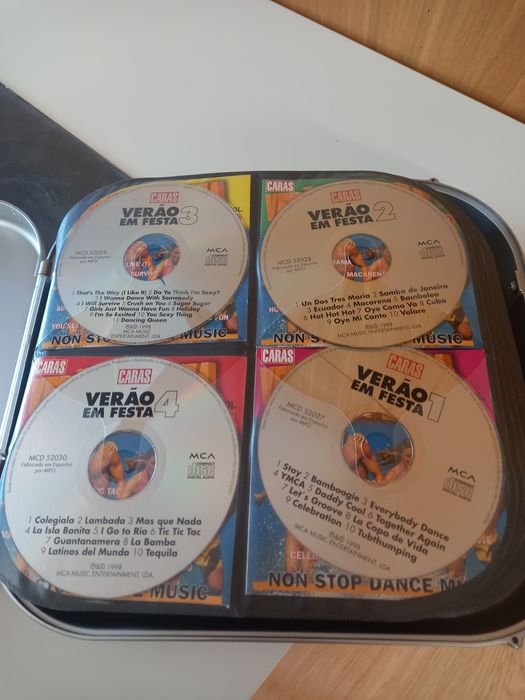 álbum com vários CD'S