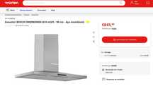 Exaustor BOSCH DWQ96DM50 (+600€ em Loja)