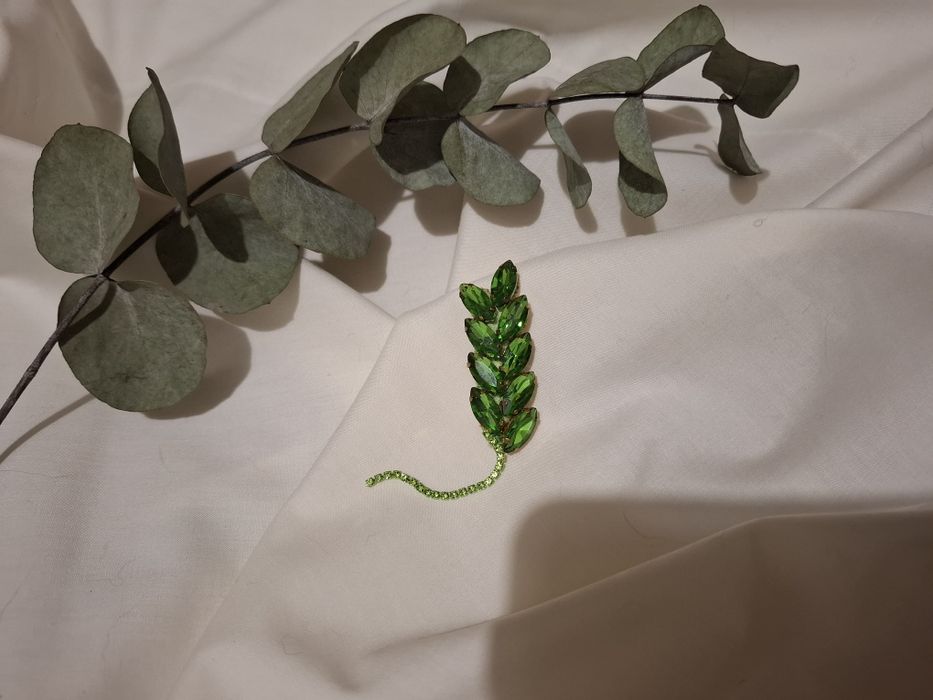 Брошка Колосок  ручна робота