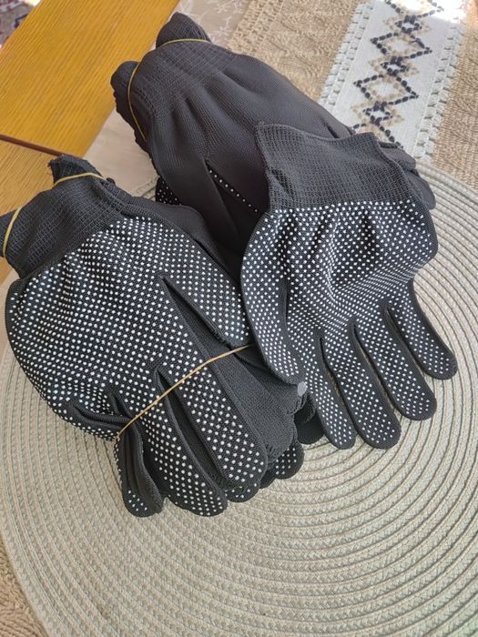 Rękawiczki nylonowe, materiałowe