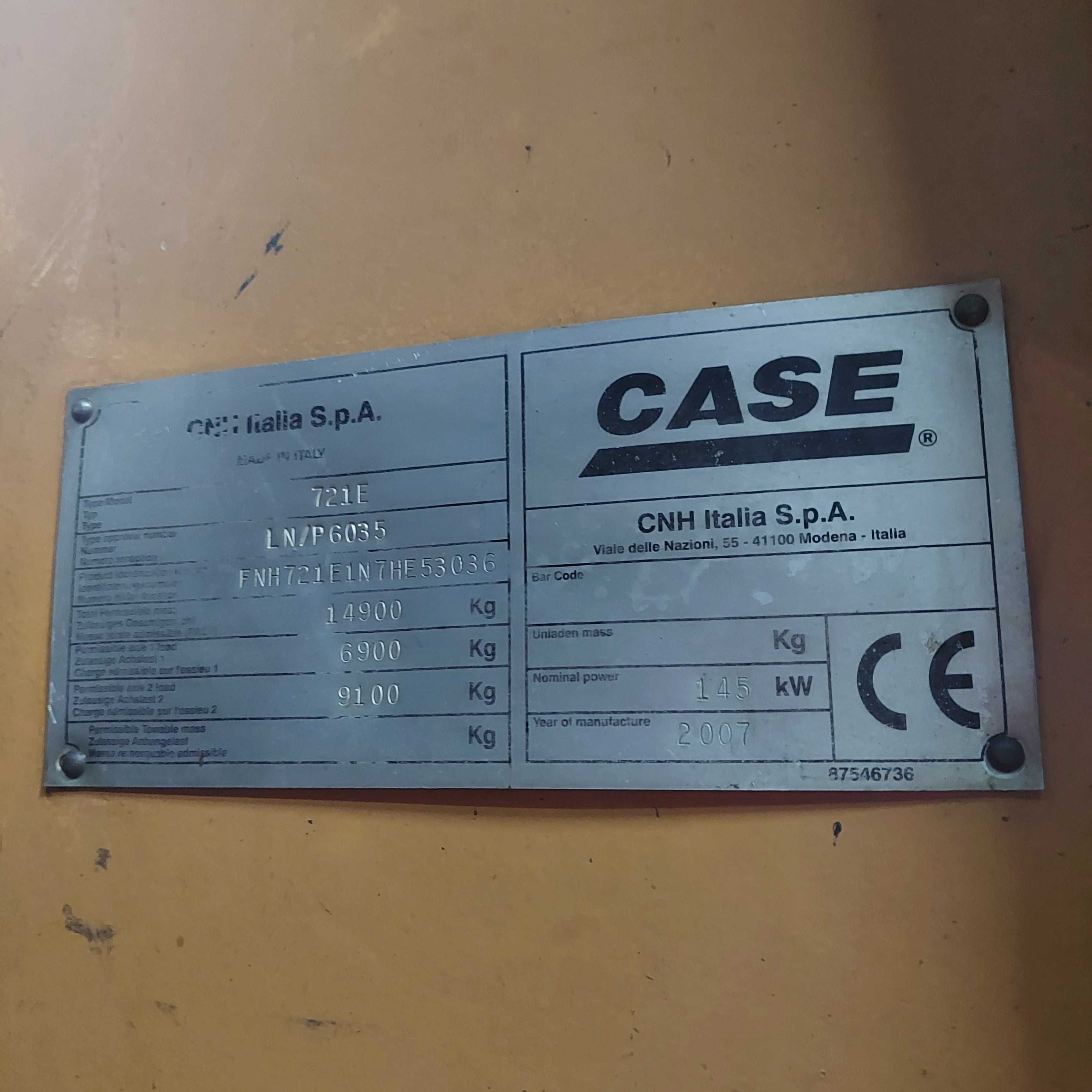 Sprzedam Ładowarkę CASE 721E