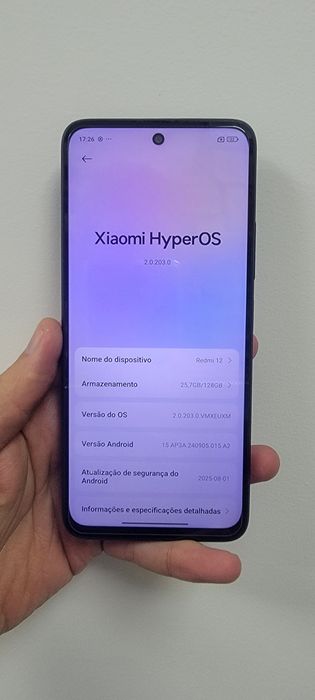 Xiaomi Redmi 12 Preto 128gb