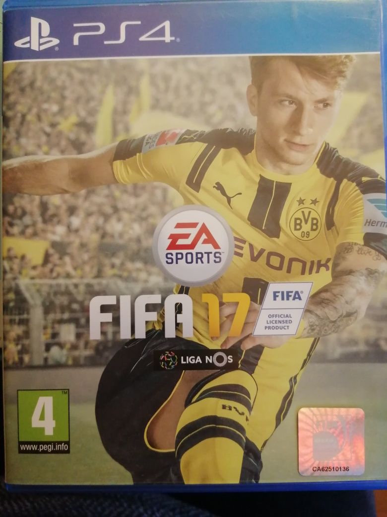 Jogo FIFA 17 PS4