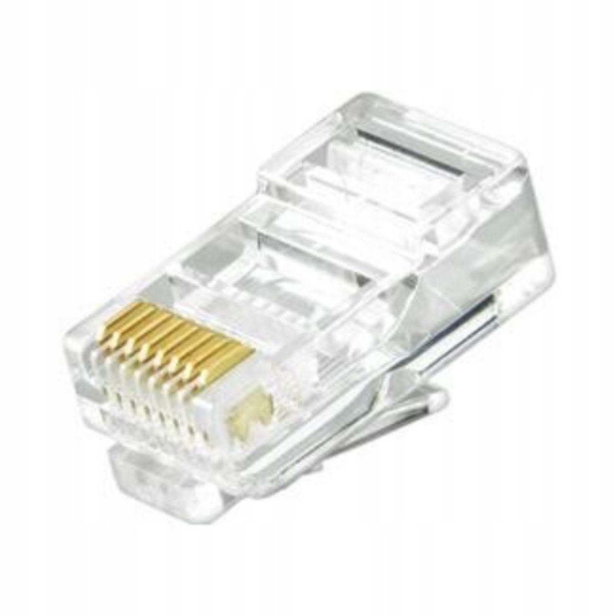 100x Wtyki RJ45 Alantec WT001 8P8C UTP kat 5e (Zestaw - 100 sztuk)