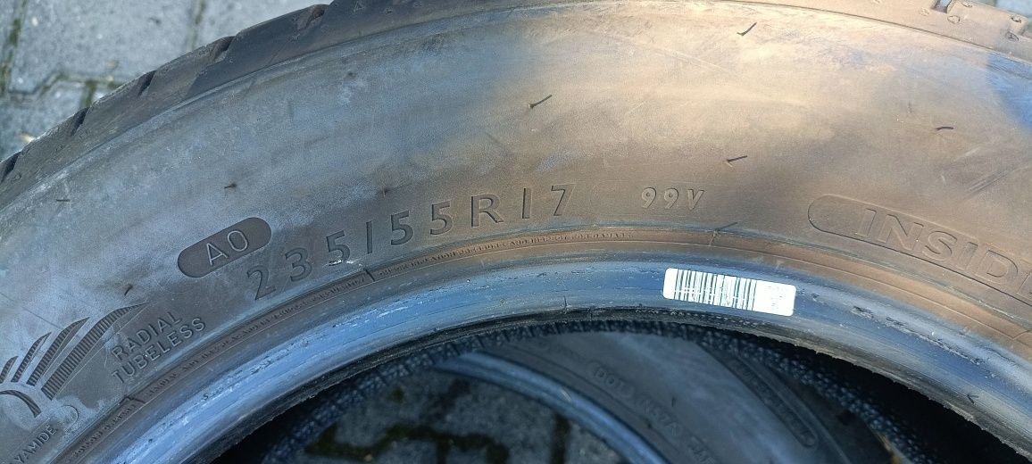 2x opony ( nr.190 ) 235/55R17 Dunlop Sport Maxx RT