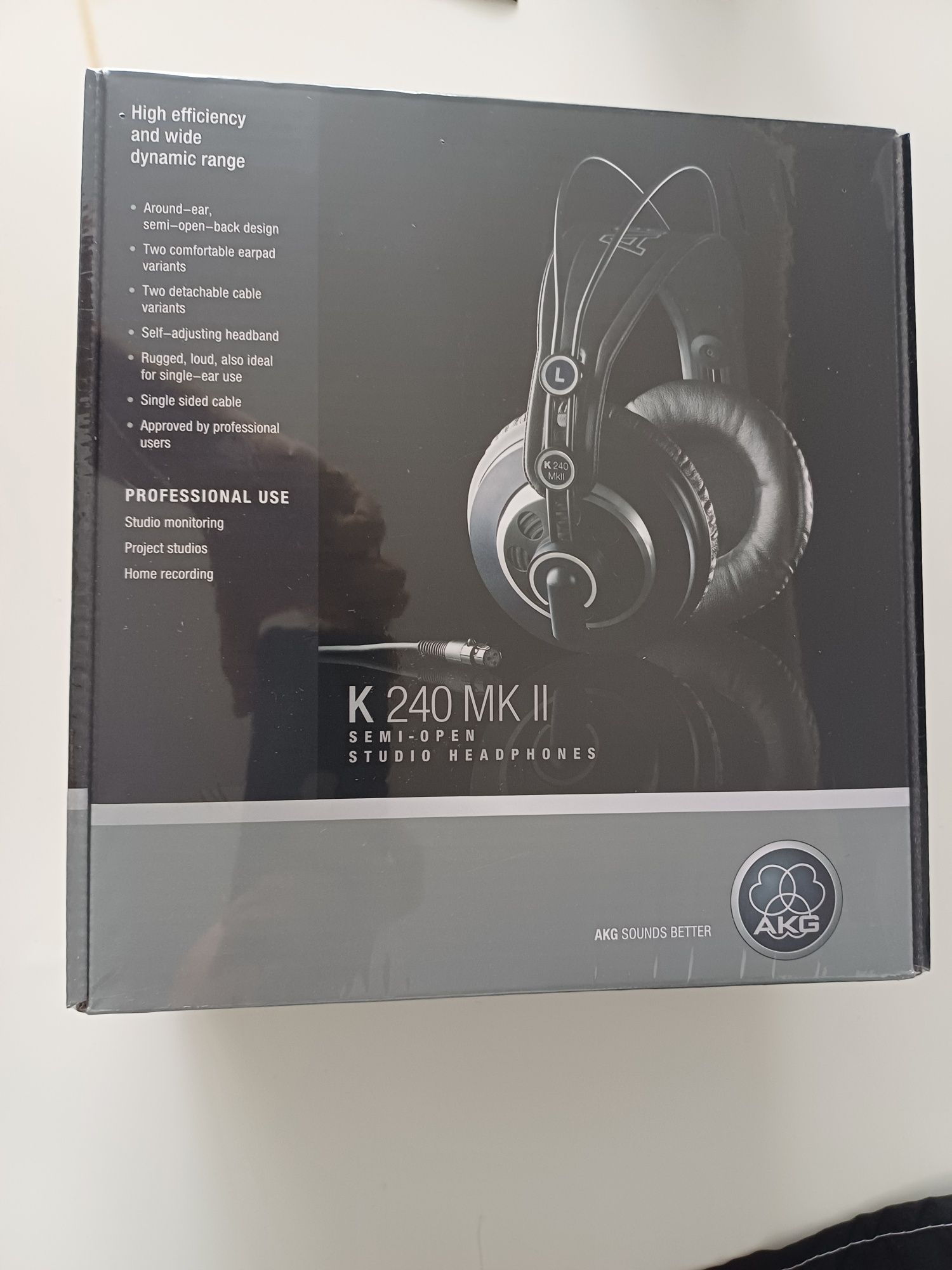 AKG K240 MKII – Nowe, zafoliowane