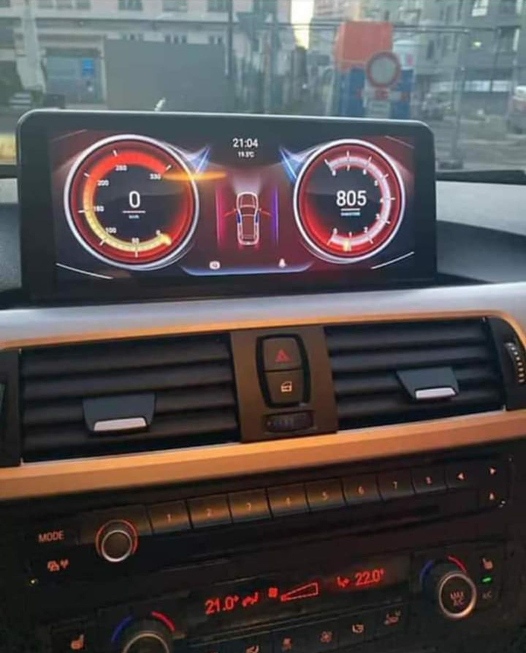 Tela Android 12 com GPS BMW F20 F21 F22 F23 (Artigo Novo)