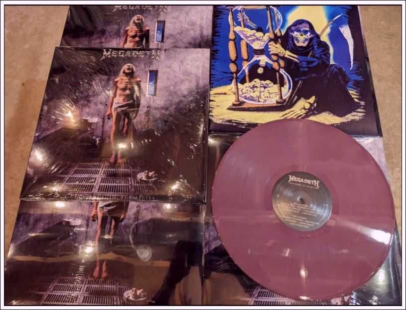 Disco Vinil LP Megadeth – Countdown To Extinction Novo Selado