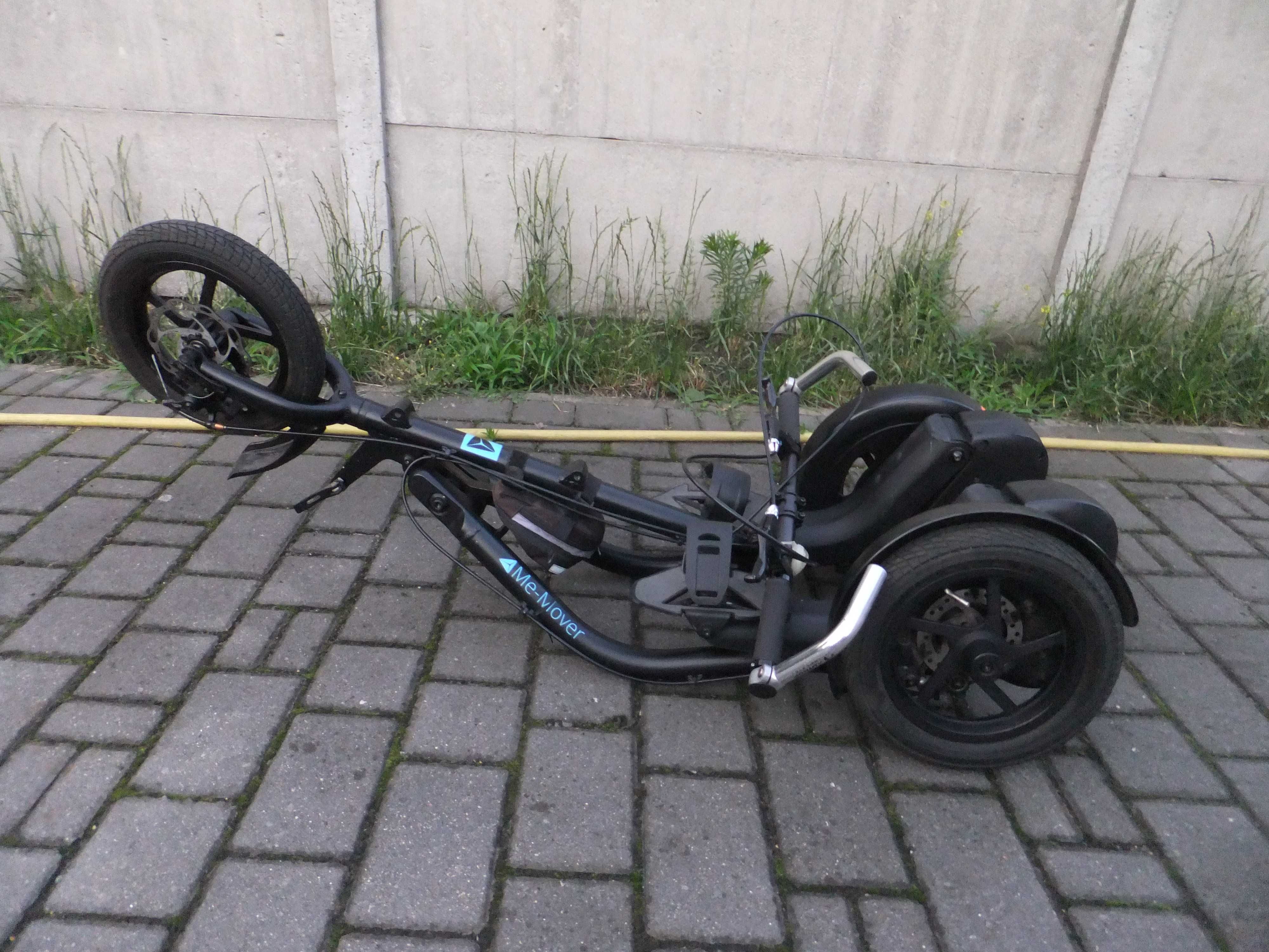 ME-MOVER Trójkołowiec 3w1  rower stepper hulajnoga - składany