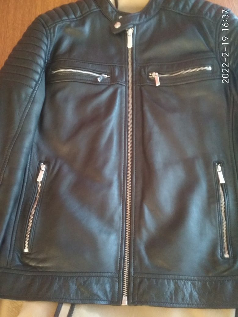 Куртка шкіряна ZARA