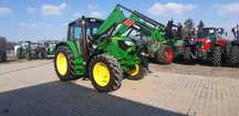 John Deere 6115 M  TLS , tempomat, ładowacz