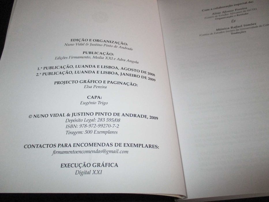 Livro Sociedade Civil e Política em Angola Nuno Vidal Patrick Chabal
