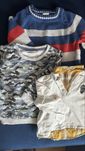Sweter bluza i bluzka chłopieca 80-86