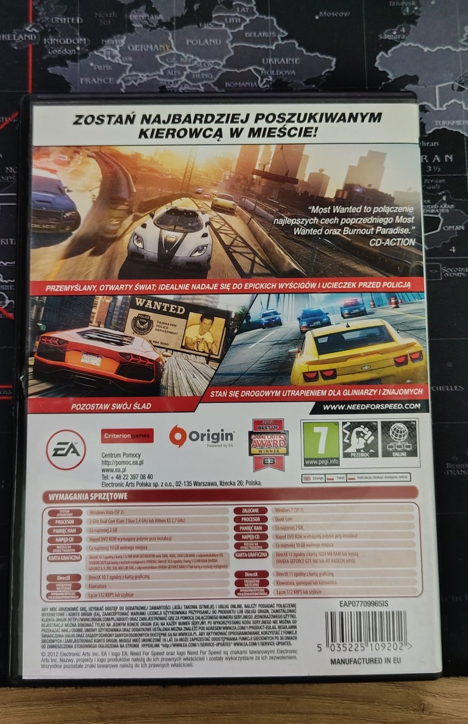Need for Speed Most Wanted, gra PC