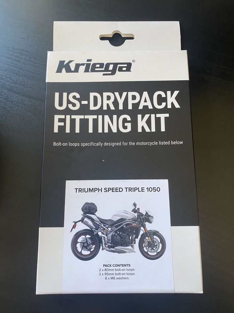Kriega Fitting Kit Adaptador Triumph Speed Triple