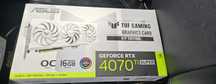 Rtx 4070ti super Asus Tuf Gaming White ! BTF Edition ! Gw do 2028r !