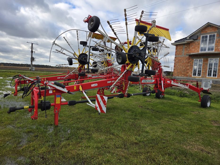 Zgrabiarka dwugwiazdowa  podwojna pottinger top 722 stan idealny