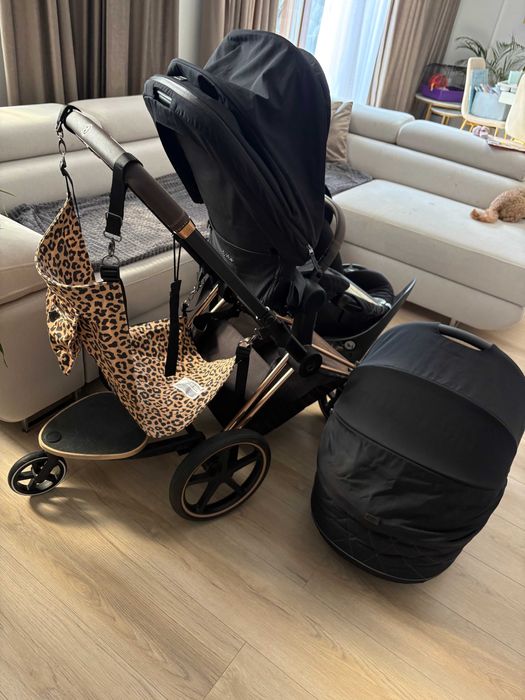 Cybex Priam 2.0 Rose Gold 4w1 +baza