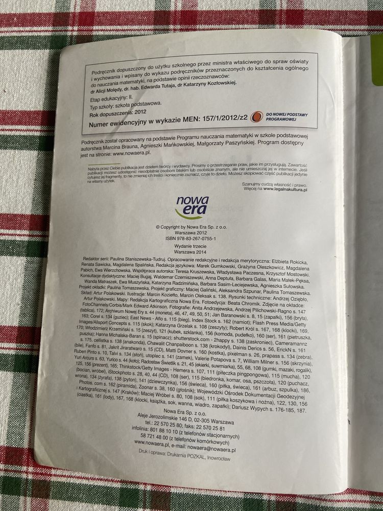 Nowa Era matematyka z kluczem kl 4 cz 2