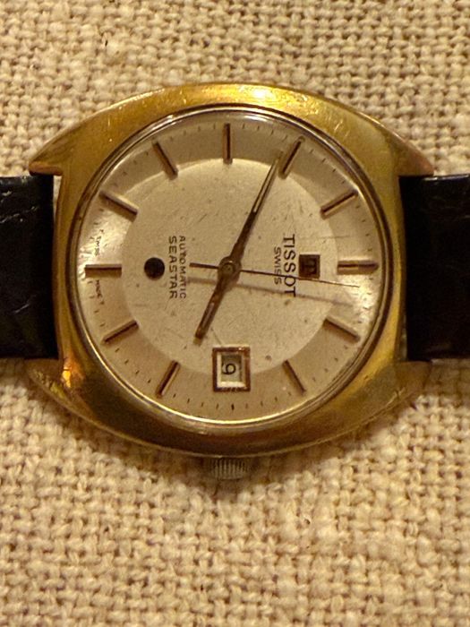 Vintage Tissot Seastar Automatic Meski Zegarek Nareczny Cal.