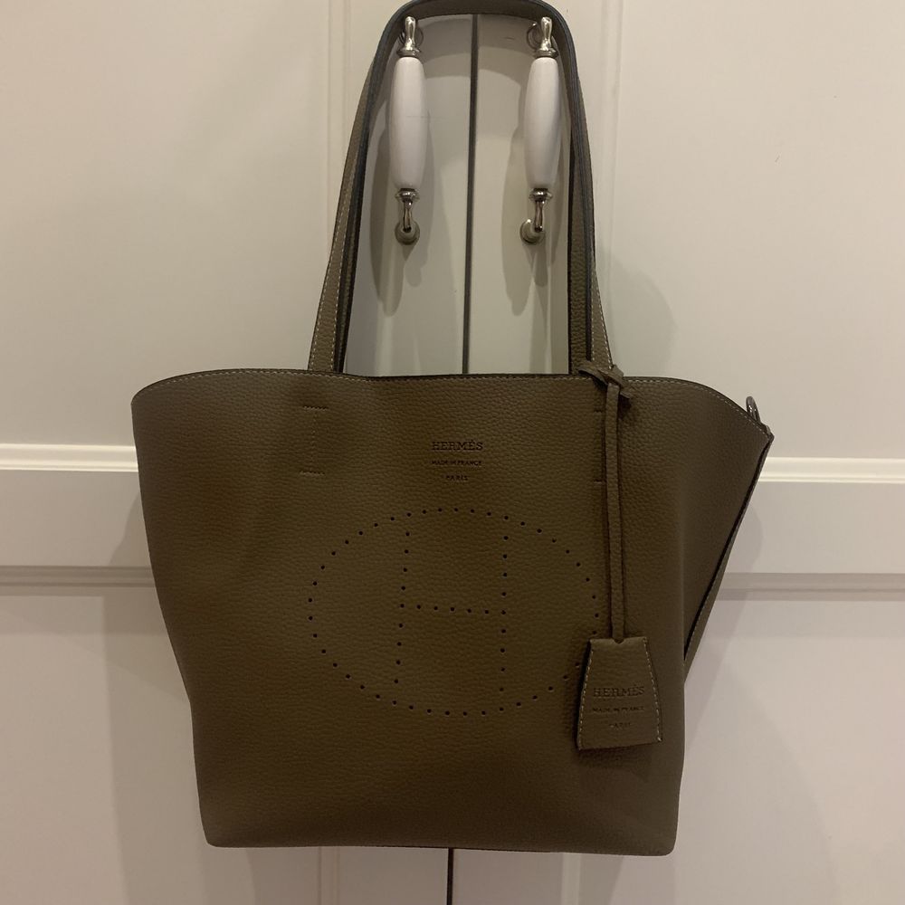 Torba NOWA ala Hermes czekoladowa 2w1