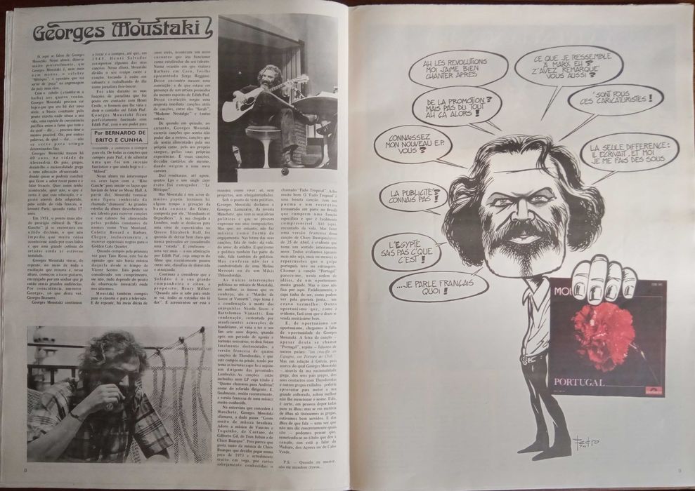 José Afonso	- - -		Musicalíssimo - nr. 90	- - - - -	Jornal
