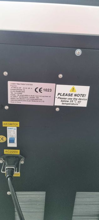 Profesjonalny laser diodowy ATTOS-do depilacji