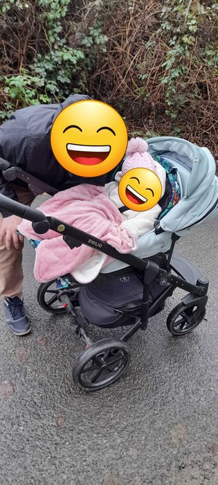 Wózek 2 w 1- spacerówka + głęboki