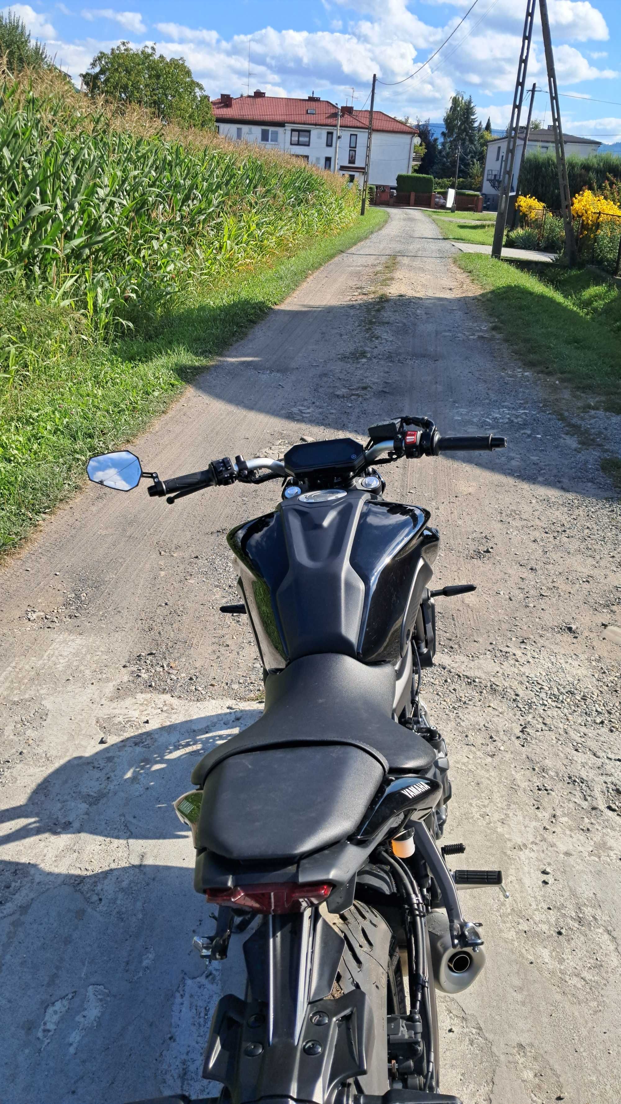 Yamaha mt 07, pierwszy właściciel,  przebieg 664 km JAK NOWY A2