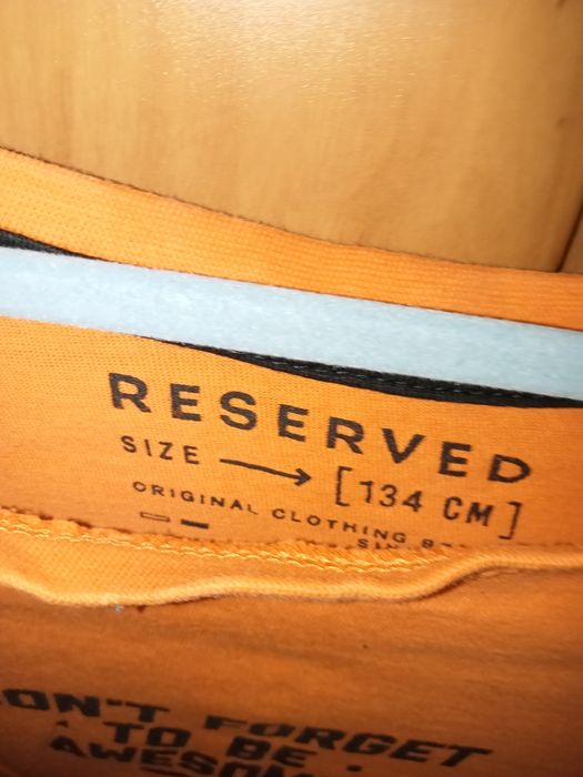 Bluzka bluzeczka t-shirt na krótki rękaw Reserved