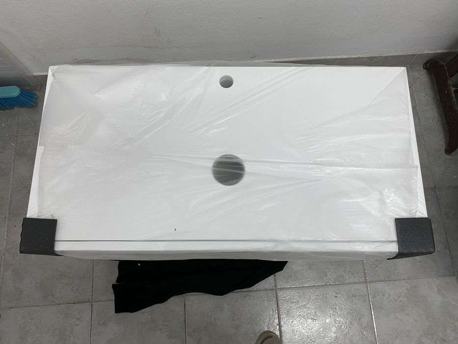 Movel suapenso WC Banhoazis branco