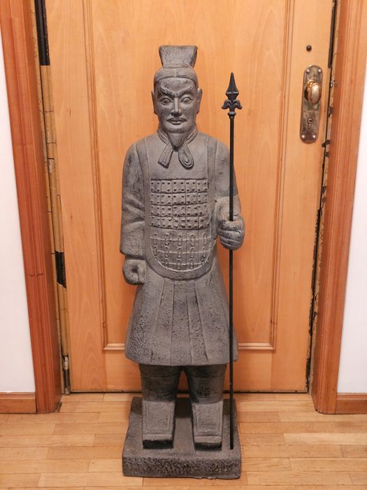 Estátua samurai 118cm
