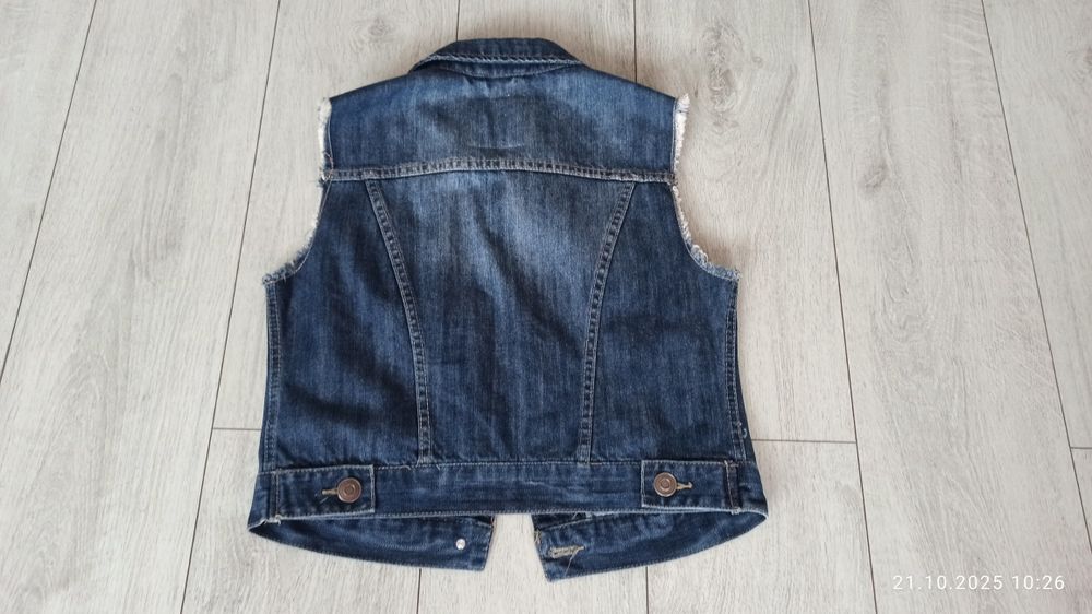 Kamizelka damska dżinsowa r 36, 38 Denim