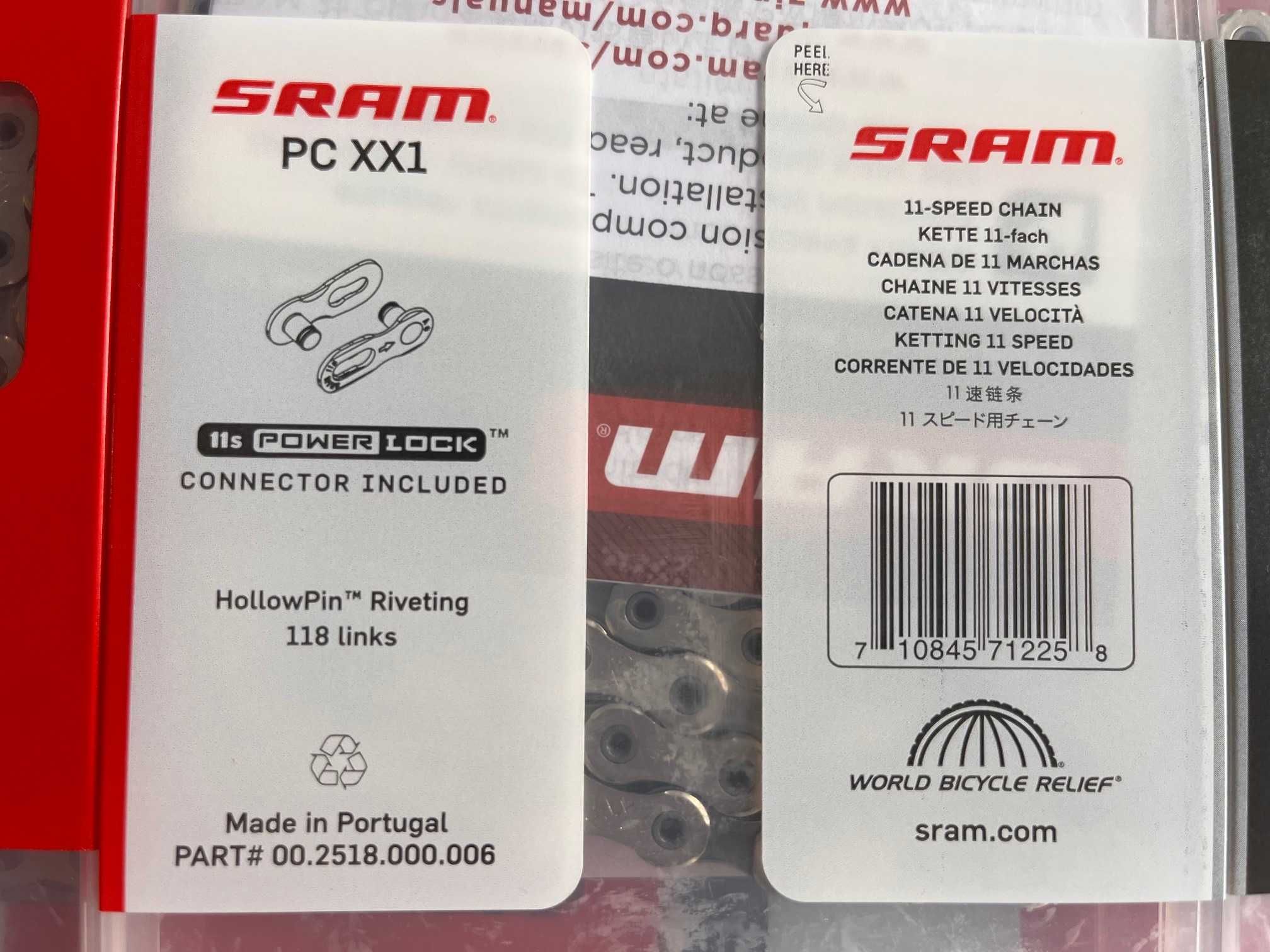Łańcuch rowerowy SRAM PC xx1 1x11 118 lancuch 11s dla turbo levo ebike