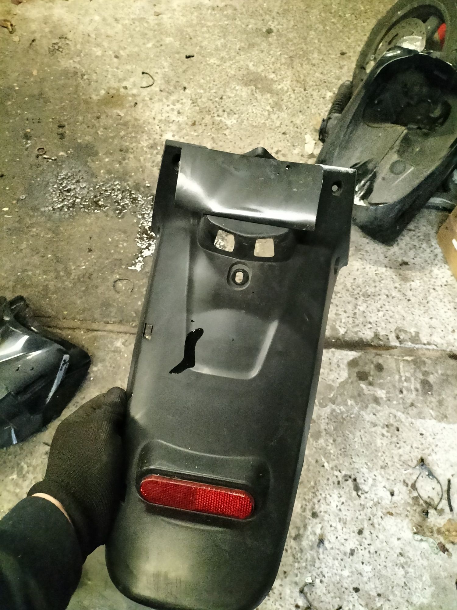 Błotnik na rejestrację Yamaha neos nowszy model