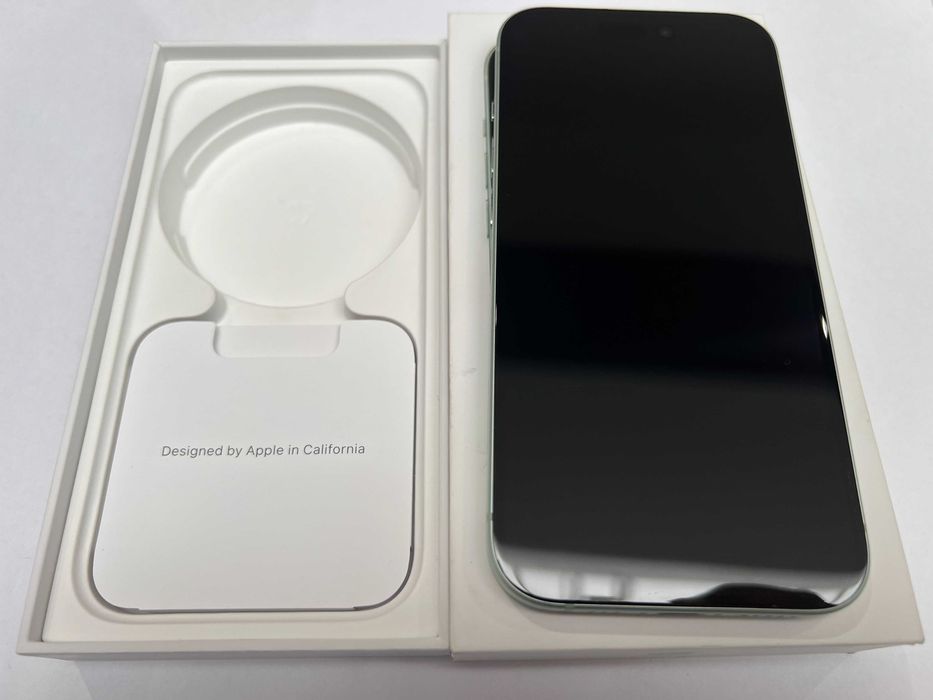 Jak NOWY Telefon Apple Iphone 15 128GB Green Sklep Wyspa Gsm Leclerc